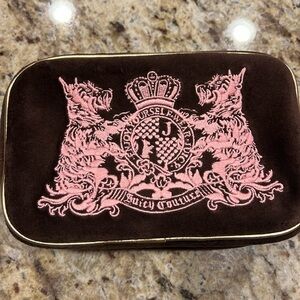 Juicy couture makeup bag